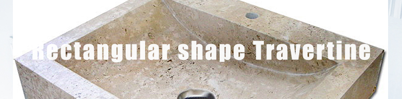 Classic rectangular stone basin sink 40x60cm custom size Thailand natural stone