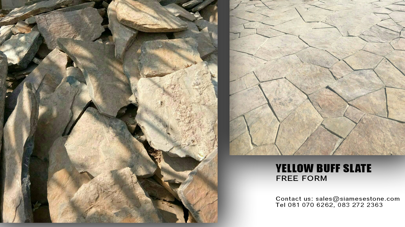 Slate Stone Thailand | Black Silver Grey Quartzite Slate Tiles | I AM STONE