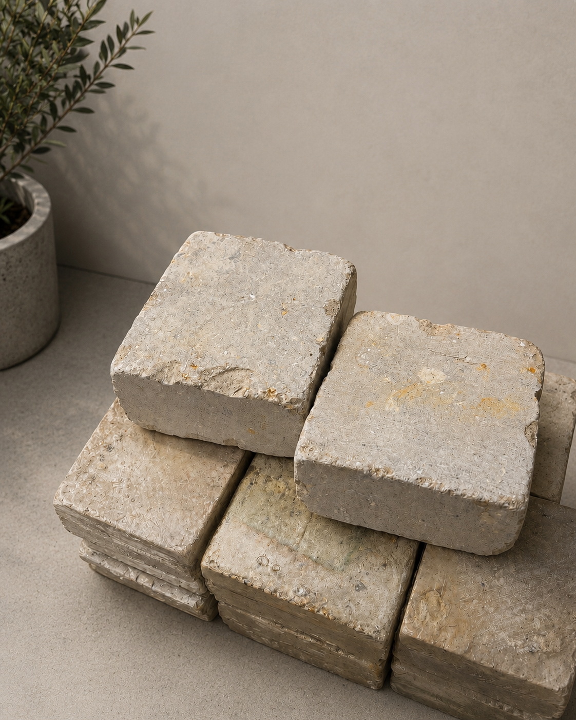 Thai travertine custom thickness made to order Thailand